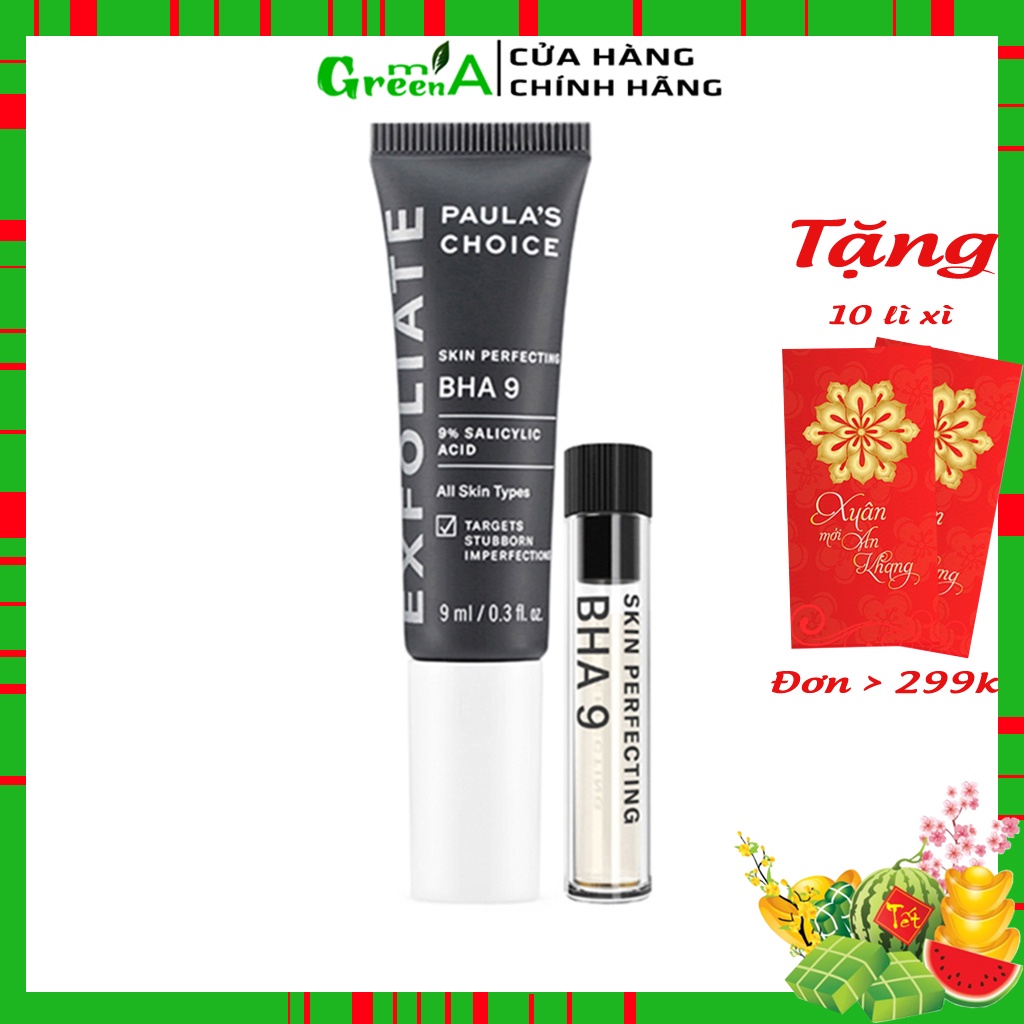 Chấm Mụn BHA 9 Paula’s Choice RESIST BHA 9 Siêu Tinh Chất Loại Bỏ Mụn BHA 9 Salycilic 9% Sạch Mụn, Thu Nhỏ LCL