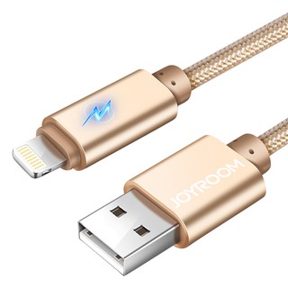 Cáp sạc siêu bền Lightning Joyroom đèn Led 1m S-Q3