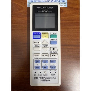 Remote điều khiển máy lạnh Panasonic