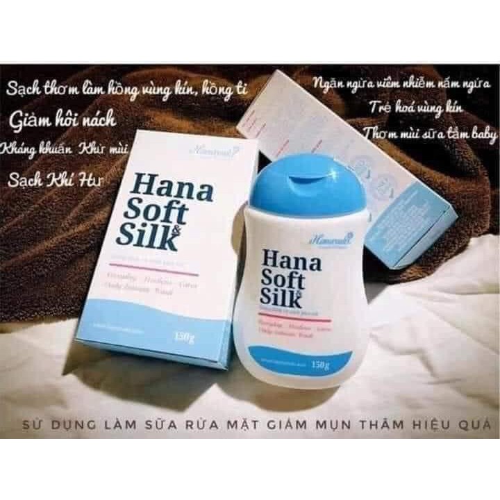 [ SALE SHOCK ] Dung Dịch Vệ Sinh Phụ Nữ Hana Soft Silk Hanayuki  chính hãng 100% - HANAYUKI CLINIC