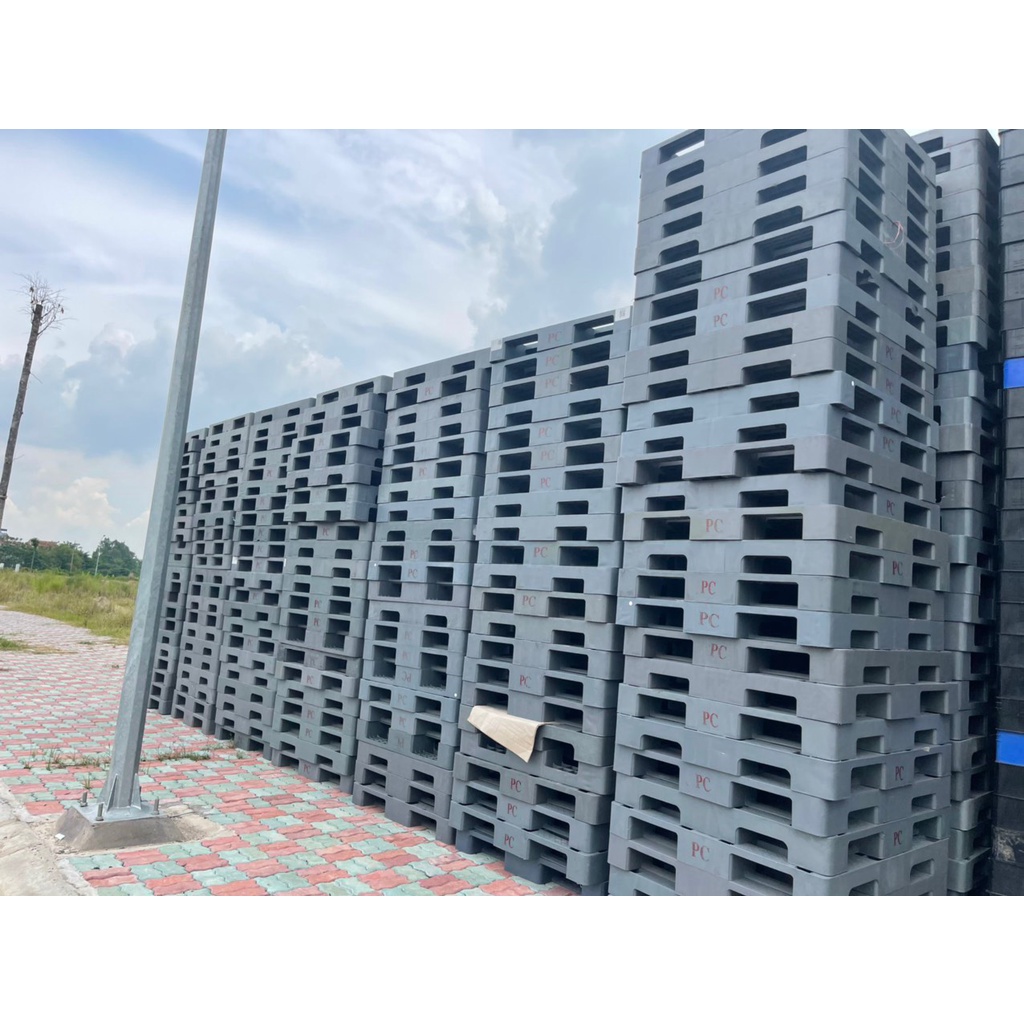 Pallet nhựa mặt đá KT 1200*1000*140mm_KT 1100*1008140mm