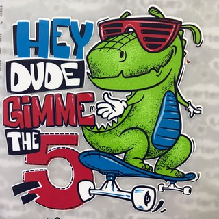 Hình ủi, hình dán nhiệt - khủng long