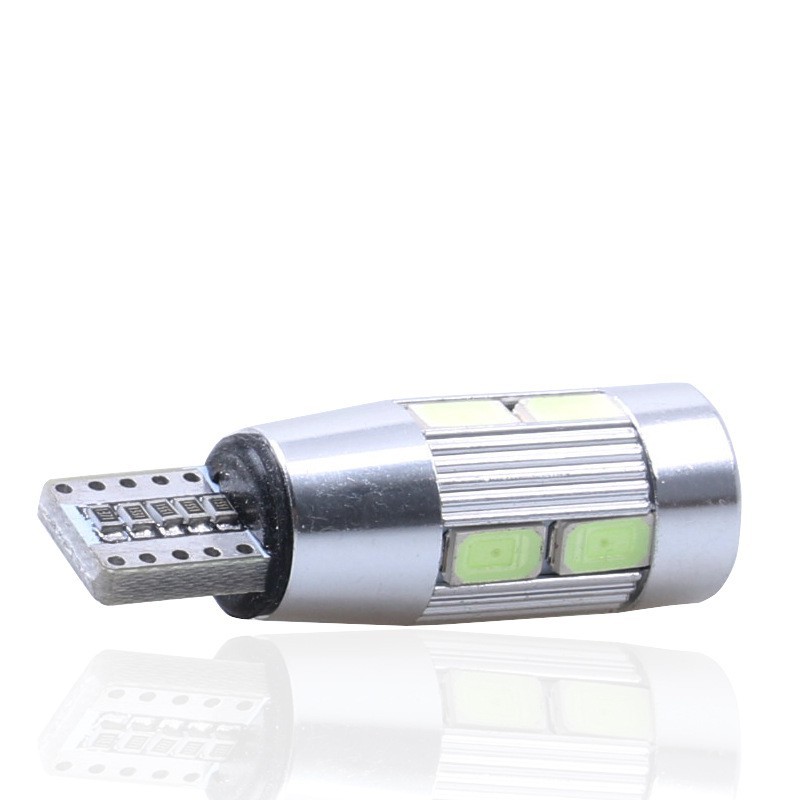Bóng LED T10 10 chip smd tiện dụng cho đèn xi nhan đèn demi xe máy ô tô