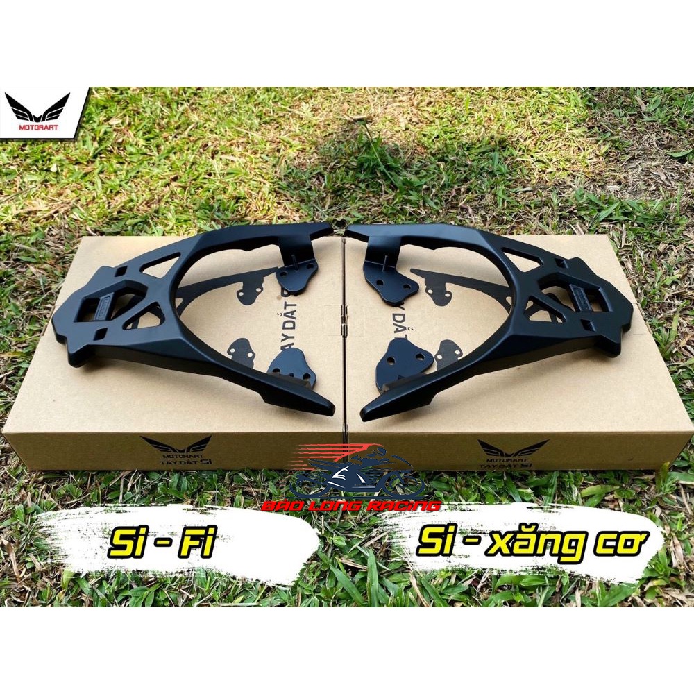 Cảng Đúc xe máy MotoArt gắn SIRIUS xăng cơ Sirius FI