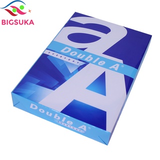 Giấy in A4 Double A 70gsm 80gsm, xấp 500 tờ BIGSUKA