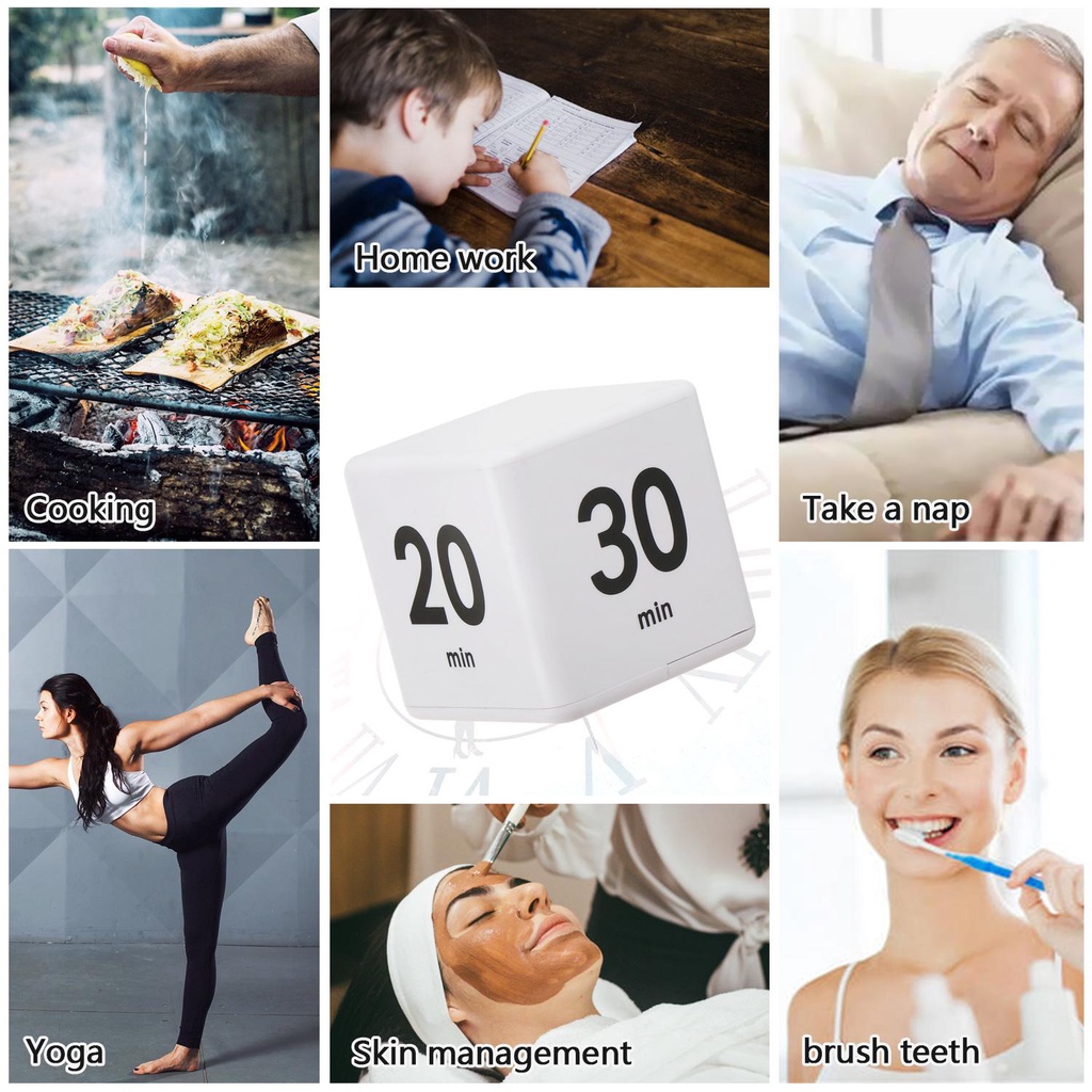 CONOPERY Đồng Hồ Hẹn Giờ Nấu Ăn 15 20 30 60 Phút Tiện Dụng|Cảm Biến Trọng Lực Dạng Lật Chất Lượng Cao