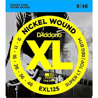 USA D'Addario EXL125 (9-46) - Dây Đàn Guitar Điện