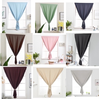 Rèm vải dán cửa chống nắng tốt 90% vải dày cao cấp - màu pastel T112A