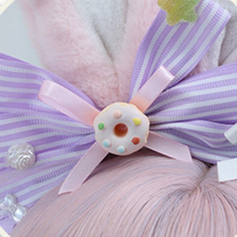 Kẹp Tóc Đính Nơ Phong Cách Lolita Xinh Xắn