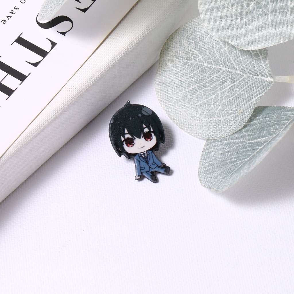 Huy Hiệu Cài Áo Hình Nhân Vật Loid Anya Trong Phim Hoạt Hình SPY×FAMILY