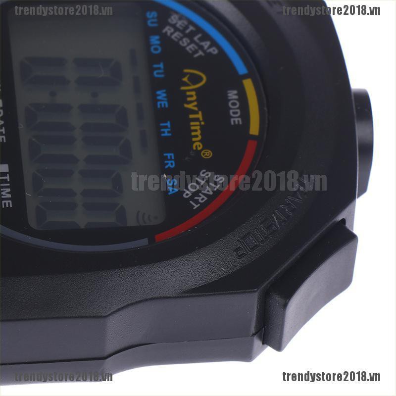 Đồng Hồ Bấm Giờ Màn Hình LCD Chống Thấm Nước