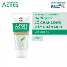 Tặng 1 tuýp SM Hàn Quốc khi mua    Kem rửa mặt Acnes bùn non dưỡng sáng da 25g