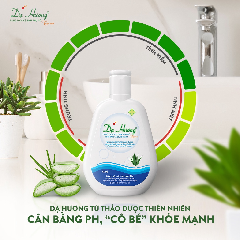 Dung Dịch Vệ Sinh Phụ Nữ Dạ Hương 100ml (3 Màu)