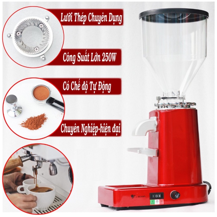 Máy xay cà phê chuyên dụng SD-919L, công suất 200W. Thương hiệu cao cấp L-Beans [CHÍNH HÃNG - BẢO HÀNH 1 NĂM]