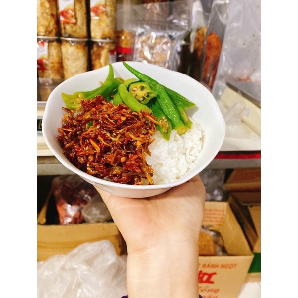 Cá cơm rim mắm tỏi ớt hũ 250g | BigBuy360 - bigbuy360.vn