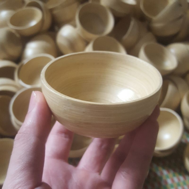 BÁT ĐỰNG GIA VỊ, BÁT NƯỚC CHẤM HÀNG XUẤT KHẨU 100% TỪ TRE