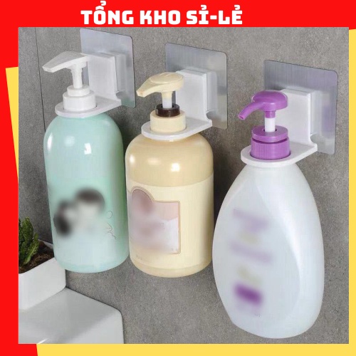 Móc treo dầu gội đầu , móc treo chai sữa tắm dán tường nhà tắm siêu chắc 88100 TỔNG KHO SỈ VP88