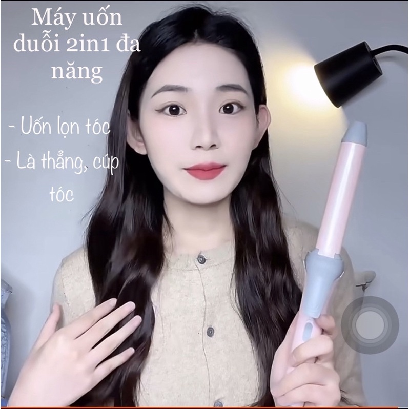 Máy duỗi tóc uốn tóc 2in1 đa năng tạo kiểu chuyên nghiệp