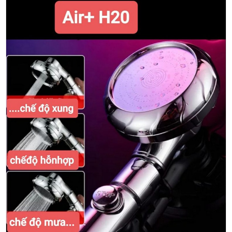 Vòi Sen Tăng Áp Xoay 360 Độ Công Nghệ Đức - dụng cụ nhà tắm công nghệ mới nhất - Yobomall