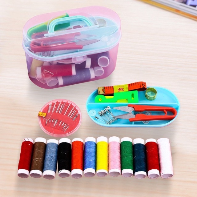 Bộ kim chỉ đa năng ( bộ nhỏ 8 cuộn chỉ y hình)