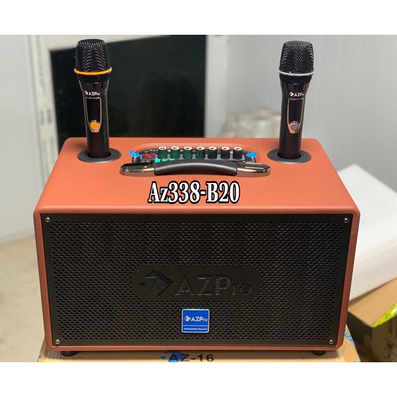 Loa Kéo Karaoke Bluetooth Xách Tay Di Động,Âm Thanh Cực Hay,Tặng Kèm 2 Micro Không Dây Chống Hú