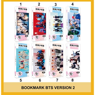 xả hàng bookmark hình nhóm bts vers