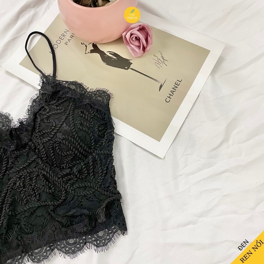 [ Mẫu Mới ]Áo bra ren hoa nổi có mút ngực sẽy quyến rũ TEP-BRA05
