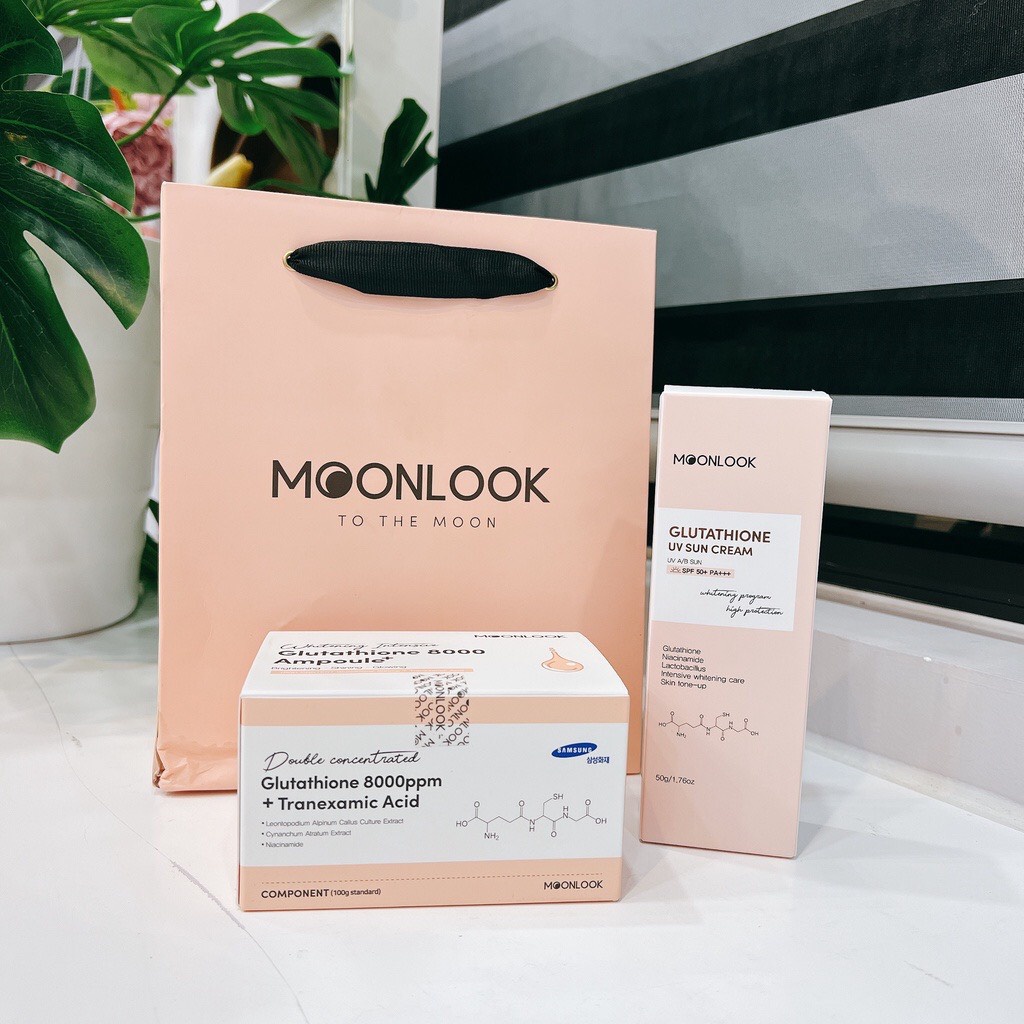 Kem Chống Nắng Moonlook SPG 50+ PA+++, Nâng Tone, Bảo Vệ Da An Toàn Và Hiệu Quả - 50g