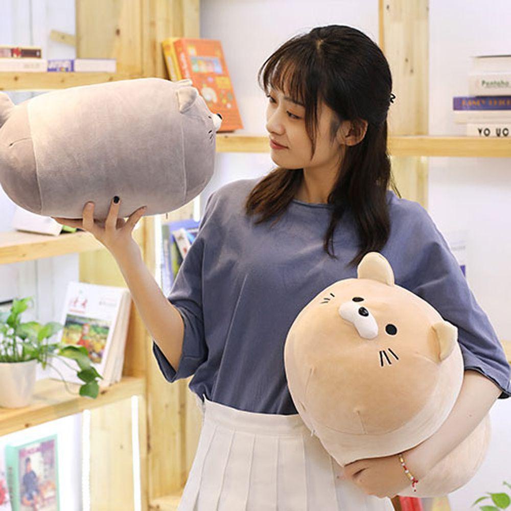 Mèo Nhồi Bông Mềm Mại Trang Trí Phòng Bé