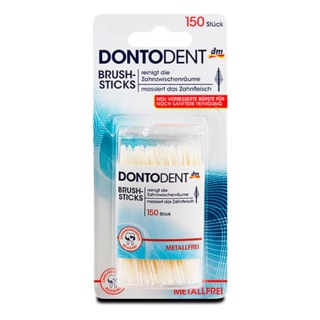 Tăm que nhựa làm sạch kẽ răng Brush-Sticks Dontodent