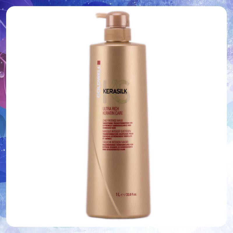 CẶP DẦU GỘI XẢ SIÊU MƯỢT GOLDWELL KERATIN KERASILK 1000ML X 2