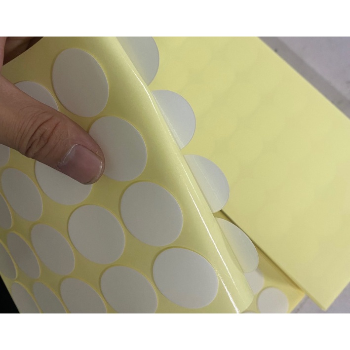 Combo 10 miếng keo 2 mặt hình tròn siêu dính bằng acrylic trong suốt tiện lợi-Dũng An Shop