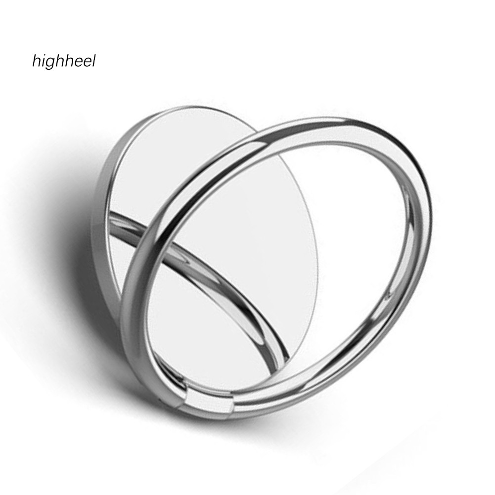 【OPHE】Metal Universal 360 Degree Rotation Adhesive Finger Ring Phone Holder Stand