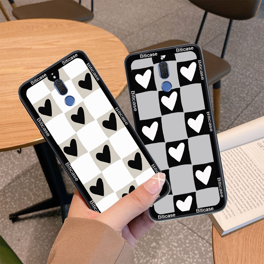 Ốp lưng điện thoại Huawei Nova 2i kẻ trái tim thịnh hành nhất