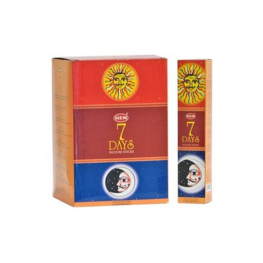 HEM 7 Day Incense ( Mùi hương dành cho từng ngày trong tuần) - THẢO MỘC XÔNG NHÀ