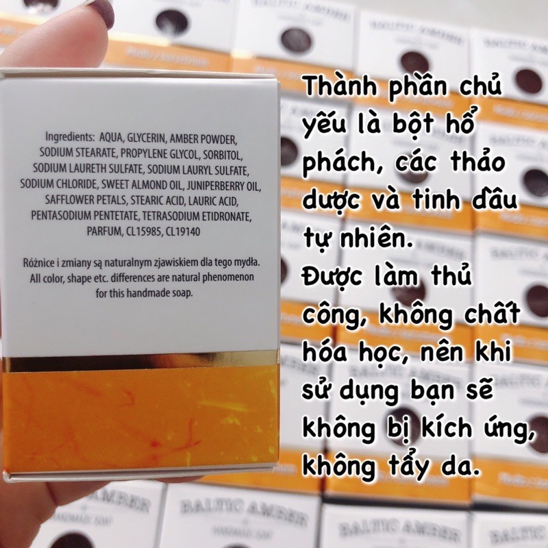 XÀ PHÒNG HỔ PHÁCH BA LAN 100g