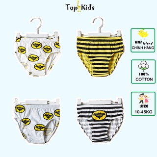 SET 4 QUẦN CHIP BÉ TRAI-UNIFRIEND HÀN QUỐC- COTTON- 10-45KG
