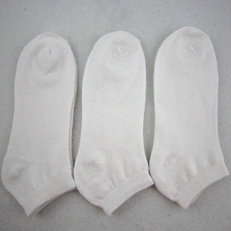 Combo vớ cotton trơn cổ ngắn Hàn Quốc