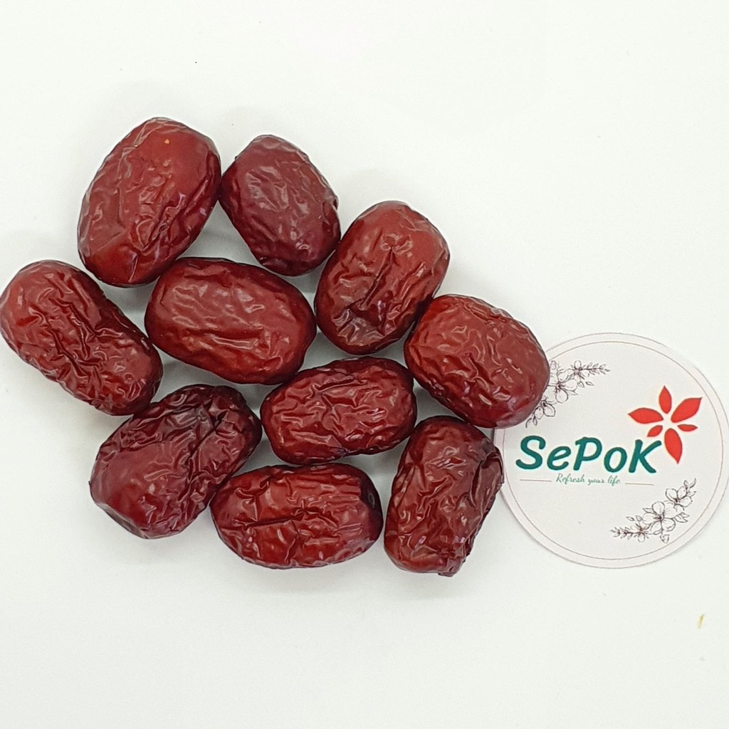 Táo Đỏ Sấy Khô -Túi 500g-Sepok
