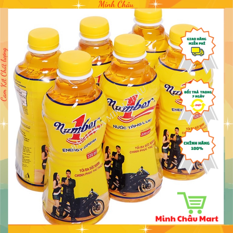 Nước tăng lực Number One Chai 330ml