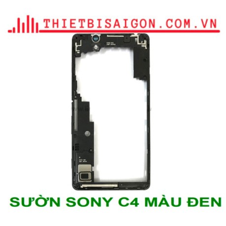 SƯỜN SONY C4 MÀU ĐEN