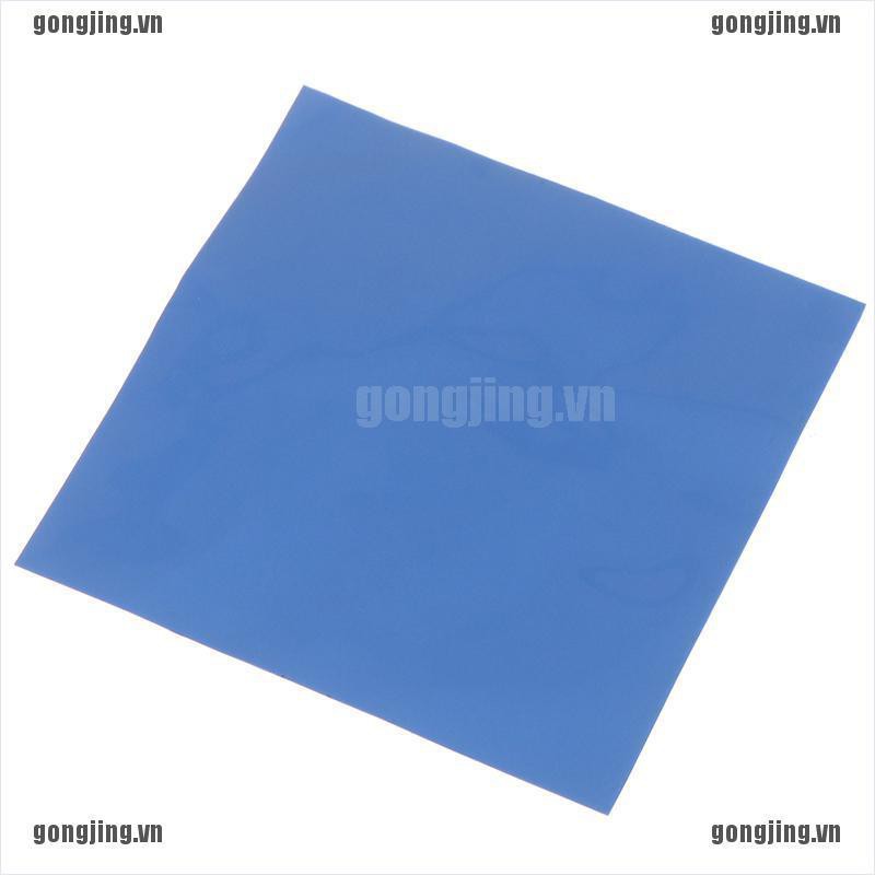 GJ 100mm*100mm*0.5mm GPU CPU Heatsink Cooling Conductive Silicone Pad Thermal Pad VN