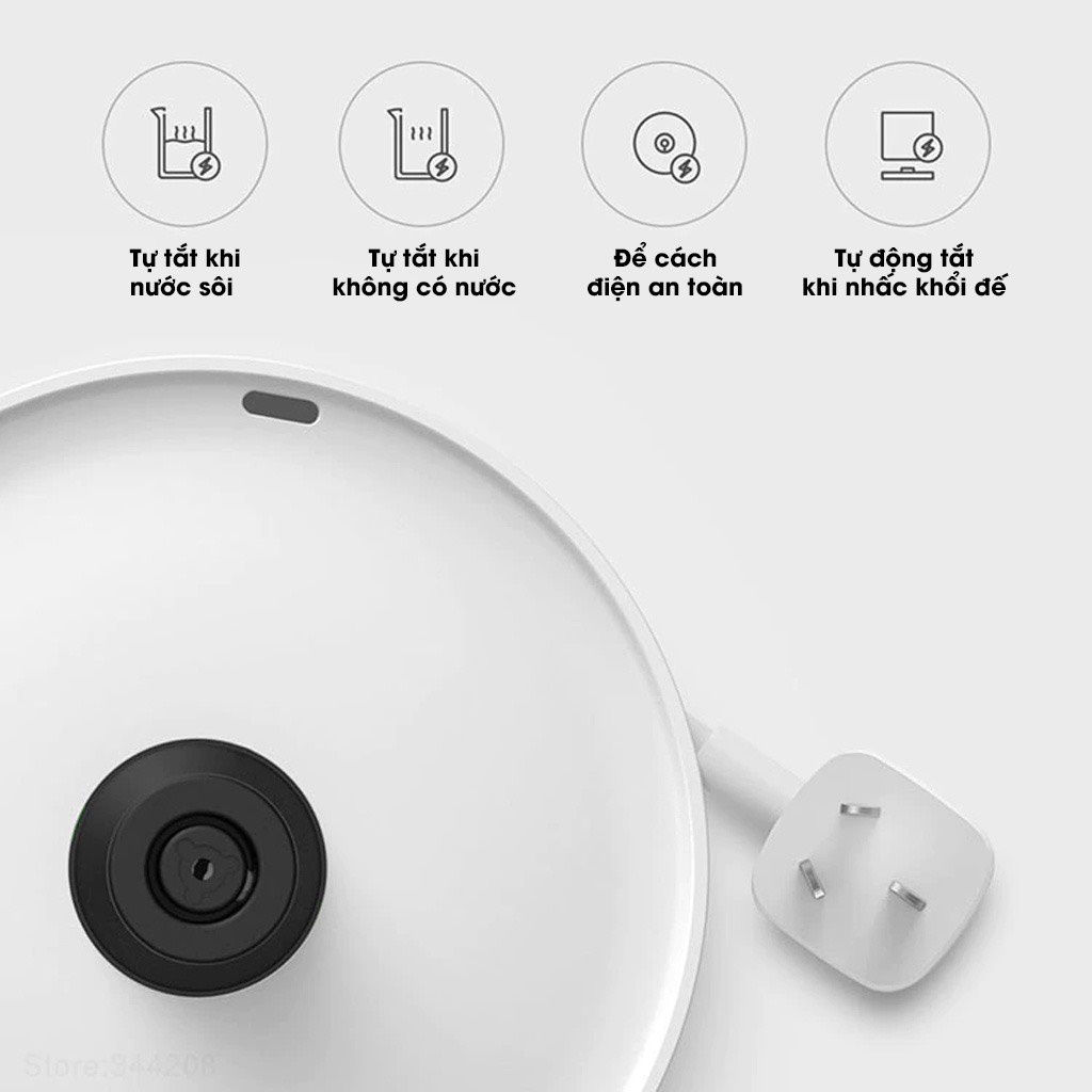 Ấm Đun Nước Siêu Tốc Thông Minh Xiaomi  | ZHF4012GL | Hàng Chính Hãng