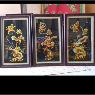 Tranh thêu sẵn(phúc lộc thọ)