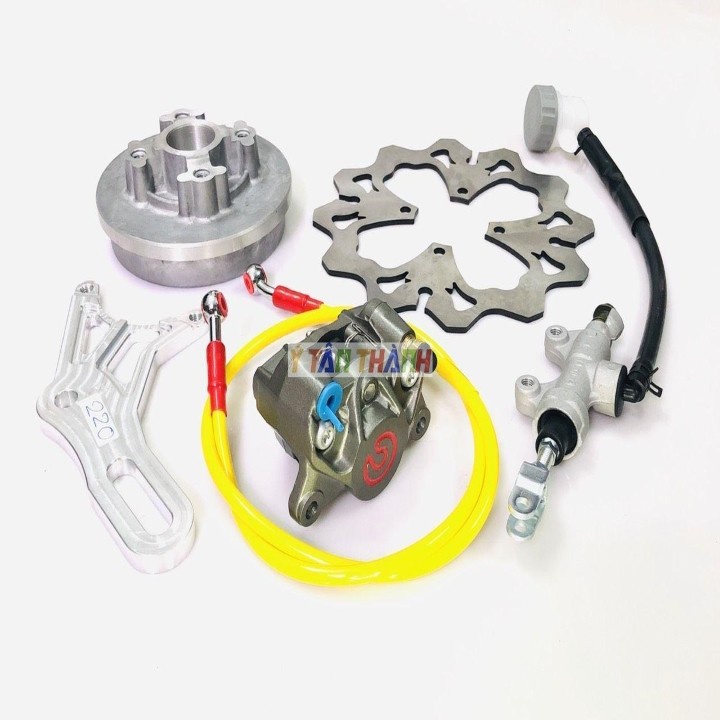 Bộ Đĩa Sau Sirius Heo Rembo Xám Đĩa 220Mm V1 MS1266