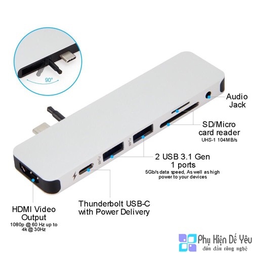 Hub USB-C HyperDrive SOLO 7-in-1