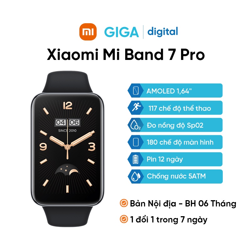 Vòng đeo tay thông minh Xiaomi Mi Band 7 Pro GPS độc lập