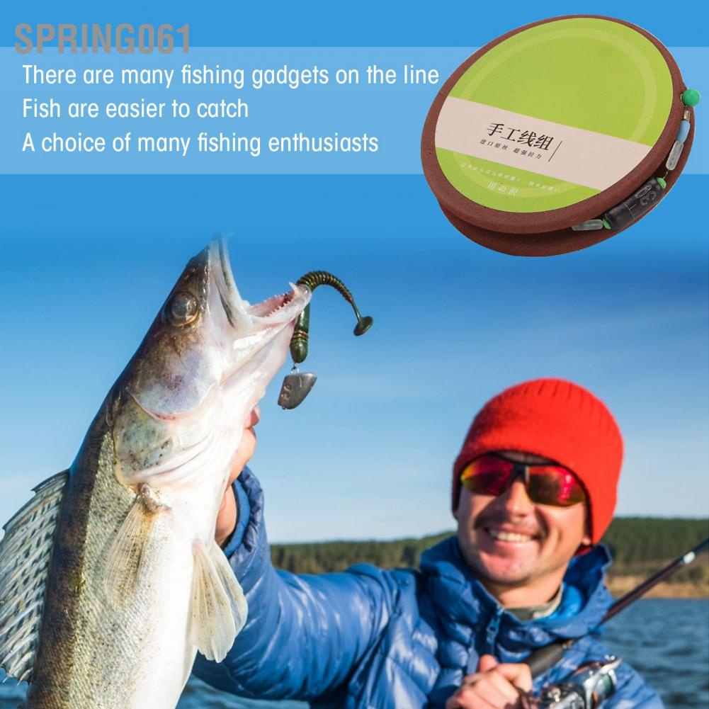 Dây câu cá trong suốt 7.2m bằng sợi nylon vô hình với hạt xốp không gian