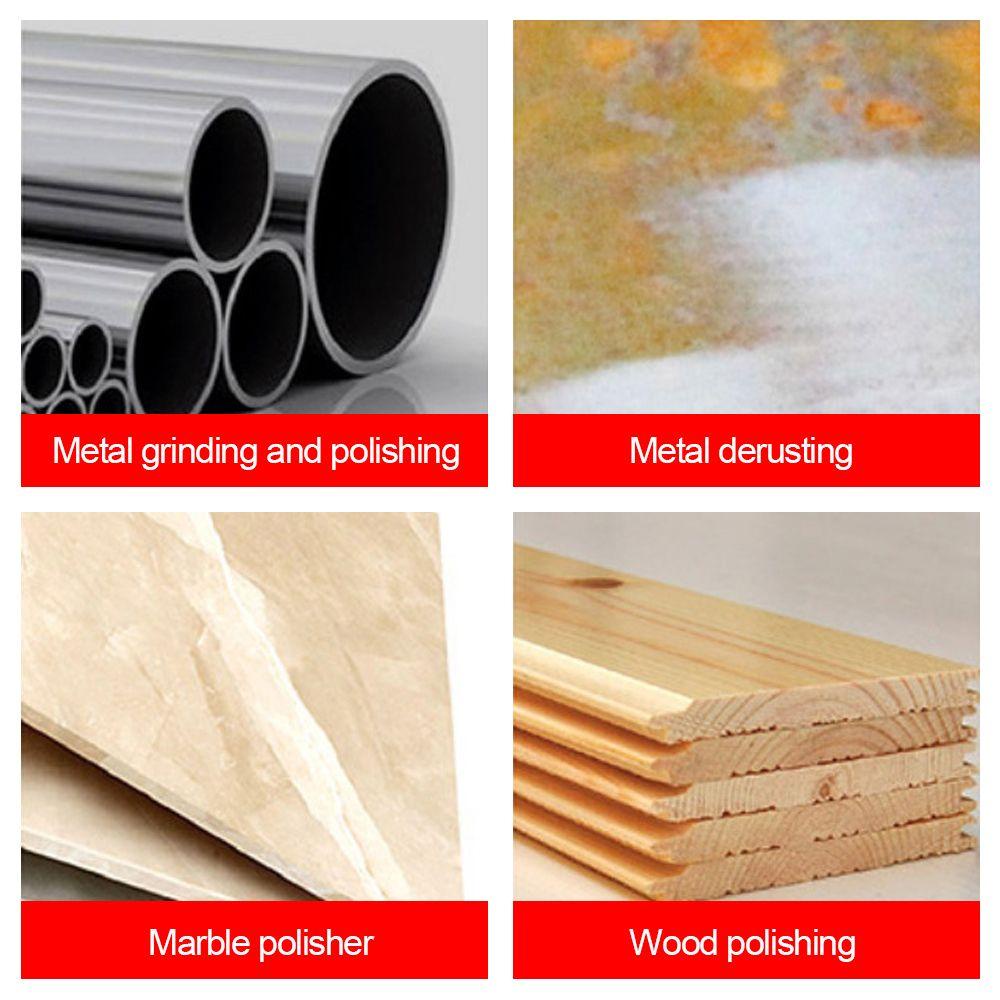 Đĩa Đánh Bóng Kim Loại Bằng Sợi Nylon Bạc 4 inch