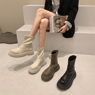Boot ngắn, bốt da mềm hàng qccc , boots lót lông